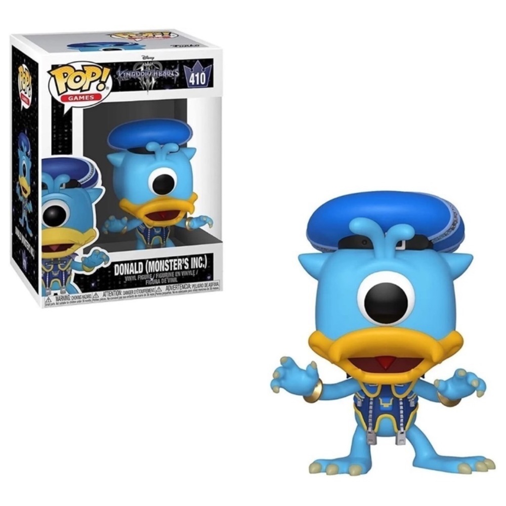 Funko Disney Kingdom Hearts III POP! Games Donald (Monsters Inc.) #410